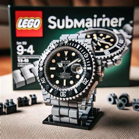 rolex submariner lego.